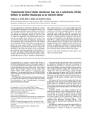 Báo cáo khóa học: Trypanosoma brucei oleate desaturase may use a cytochrome b5-like domain in another desaturase as an electron donor