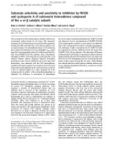 Báo cáo Y học: Substrate selectivity and sensitivity to inhibition by FK506 and cyclosporin A of calcineurin heterodimers composed of the a or b catalytic subunit