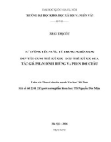 Tóm tắt Luận văn Thạc sĩ Văn học: Tư tưởng yêu nước từ trung nghĩa sang duy tân giai đoạn cuối thế kỷ XIX–đầu thế kỷ XX