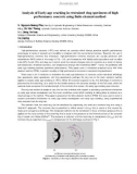 Báo cáo nghiên cứu khoa học: Analysis of Early-age cracking in restrained ring specimens of high performance concrete using finite element method