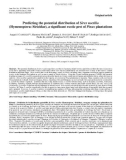 Báo cáo lâm nghiệp: Predicting the potential distribution of Sirex noctilio (Hymenoptera: Siricidae), a significant exotic pest of Pinus plantations