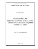 Luận văn Thạc sĩ Khoa học: Nghiên cứu tổng hợp một số dẫn xuất nitril của hai auronol alphitonin và maesopsin và hoạt tính sinh học của chúng