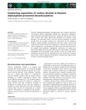 Báo cáo khoa học: Catalyzing separation of carbon dioxide in thiamin diphosphate-promoted decarboxylation