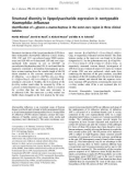 Báo cáo khoa học: Structural diversity in lipopolysaccharide expression in nontypeable Haemophilus inﬂuenzae Identiﬁcation of L-glycero -D-manno-heptose in the outer-core region in three clinical isolates