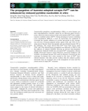 Báo cáo khoa học: The propagation of hamster-adapted scrapie PrPSc can be enhanced by reduced pyridine nucleotide in vitro