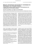 Báo cáo khoa học: Molecular and biochemical characterization ofD-phosphoglycerate dehydrogenase fromEntamoeba histolytica A unique enteric protozoan parasite that possesses both phosphorylated and nonphosphorylated serine metabolic pathways