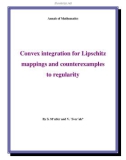 Đề tài Convex integration for Lipschitz mappings and counterexamples to regularity 