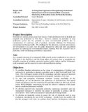 Báo cáo nghiên cứu nông nghiệp An Integrated Approach to Strengthening Institutional Infrastructure for Environmental Risk Assessment, Monitoring & Remedial Action for Pesticide Residues 