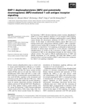 Báo cáo khoa học: SHP-1 dephosphorylates 3BP2 and potentially downregulates 3BP2-mediated T cell antigen receptor signaling