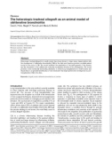 Báo cáo y học: The heterotopic tracheal allograft as an animal model of obliterative bronchiolitis