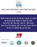 Báo cáo cập nhật giáo dục đại học