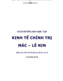 Sách hướng dẫn học Kinh tế chính trị Mác - Lênin: Phần 1 - Học viện bưu chính viễn thông