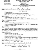 Đề thi học sinh giỏi cấp huyện môn Toán lớp 9 năm 2022-2023 - Phòng GD&ĐT Ba Vì – Hà Nội