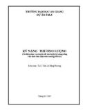 Kỹ năng thương lượng - ĐH An Giang