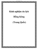 Kinh nghiệm du lịch Hồng Kông (Trung Quốc)