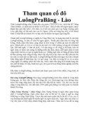 Tham quan cố đô LuôngPraBăng - Lào