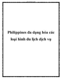 Philippines đa dạng hóa các loại hình du lịch dịch vụ