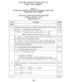 Đáp án đề thi tốt nghiệp cao đẳng nghề khóa 3 (2009-2012) - Nghề: Điện công nghiệp - Môn thi: Lý thuyết chuyên môn nghề - Mã đề thi: DA ĐCN-LT08