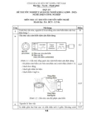 Đáp án đề thi tốt nghiệp cao đẳng nghề khóa 3 (2009-2012) - Nghề: Điện công nghiệp - Môn thi: Lý thuyết chuyên môn nghề - Mã đề thi: DA ĐCN-LT06