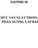 Bài giảng Tổ chức sản xuất cơ khí: Chương 20 - TS. Nguyễn Văn Tình