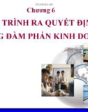 Bài giảng kỹ năng đàm phán - Chương 6