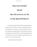 Đông Châu Liệt Quốc - Hồi 105