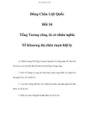 Đông Châu Liệt Quốc - Hồi 34