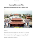 Dương Kinh nhà Mạc