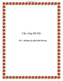 Cầu vồng Hà Nội - Kì 2