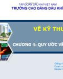 Bài giảng Vẽ kỹ thuật 1: Chương 4 - Trần Thanh Ngọc