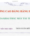 Bài giảng Máy phụ tàu thủy: Chương IX - Trần Xuân Biên