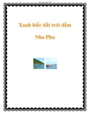 Xanh biếc đất trời đầm Nha Phu