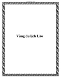 Vùng du lịch Lào