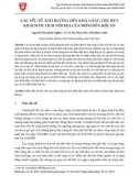 Các yếu tố ảnh hưởng đến khả năng thu hút khách du lịch nội địa của điểm đến Hội An