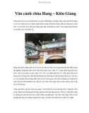 Vãn cảnh chùa Hang – Kiên Giang