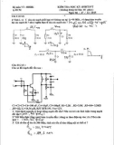 Đề thi học kỳ môn Tần số vô tuyến