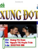 Đề tài: Xung đột