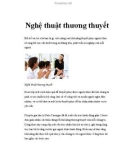 Nghệ thuật thương thuyết