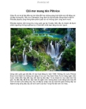 Cõi mơ mang tên Plitvice