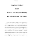 Đông Châu Liệt Quốc - Hồi 108