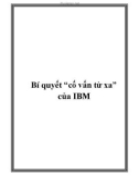 Bí quyết 'cố vấn từ xa' của IBM