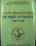 Kế hoạch chương trình huấn luyện võ thuật cổ truyền Việt Nam: Phần 1