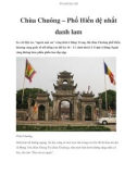 Chùa Chuông – Phố Hiến đệ nhất danh lam