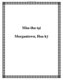 Mùa thu tại Morgantown, Hoa kỳ