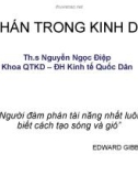 Bài giảng Đàm phán trong kinh doanh - TS. Nguyễn Ngọc Điệp