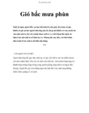 Gió bấc mưa phùn