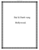 Đại lộ Danh vọng Hollywood.