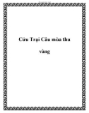 Cửu Trại Câu mùa thu vàng