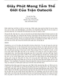 Giây Phút Mang Tầm Thế Giới Của Trận Oateclô