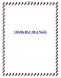 THÁNG BẢY MƯA NGÂU